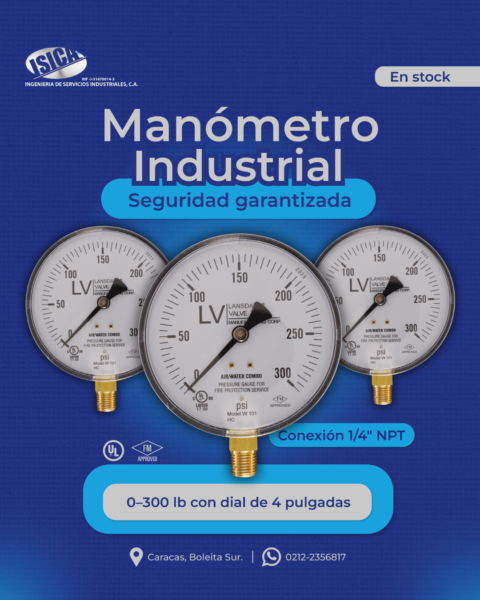 Manómetro Industrial
